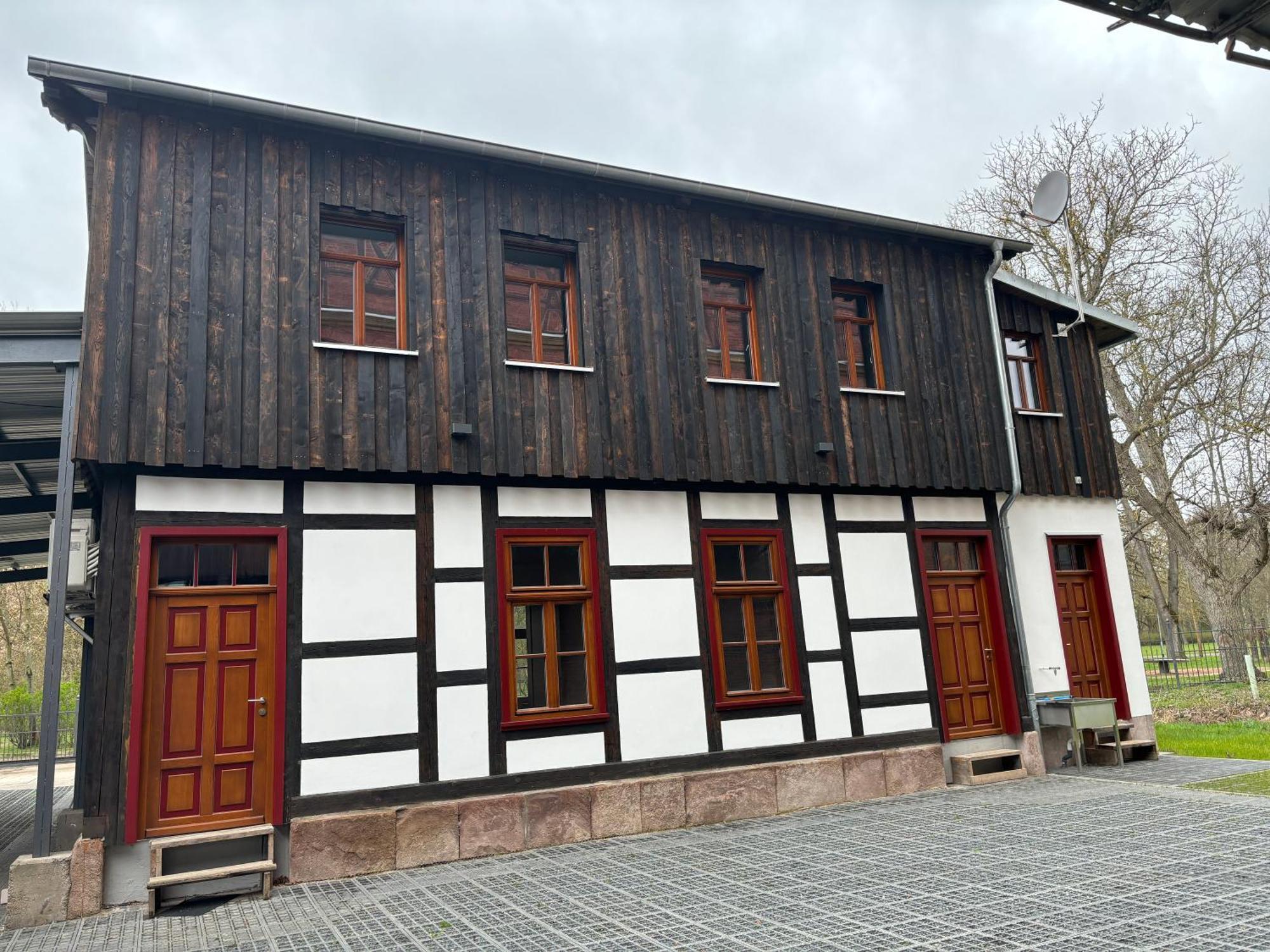 Ferienwohnung An Der Dreyse-Muehle Soemmerda Exterior photo